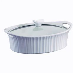 2.5-quart Oval Baking Dish with Lid