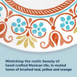 Alternative view of Global Collection Terracotta Dreams 12-piece Dinnerware Set, Service for 4