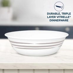 Alternative view of Brushed Silver 18-ounce Cereal Bowl