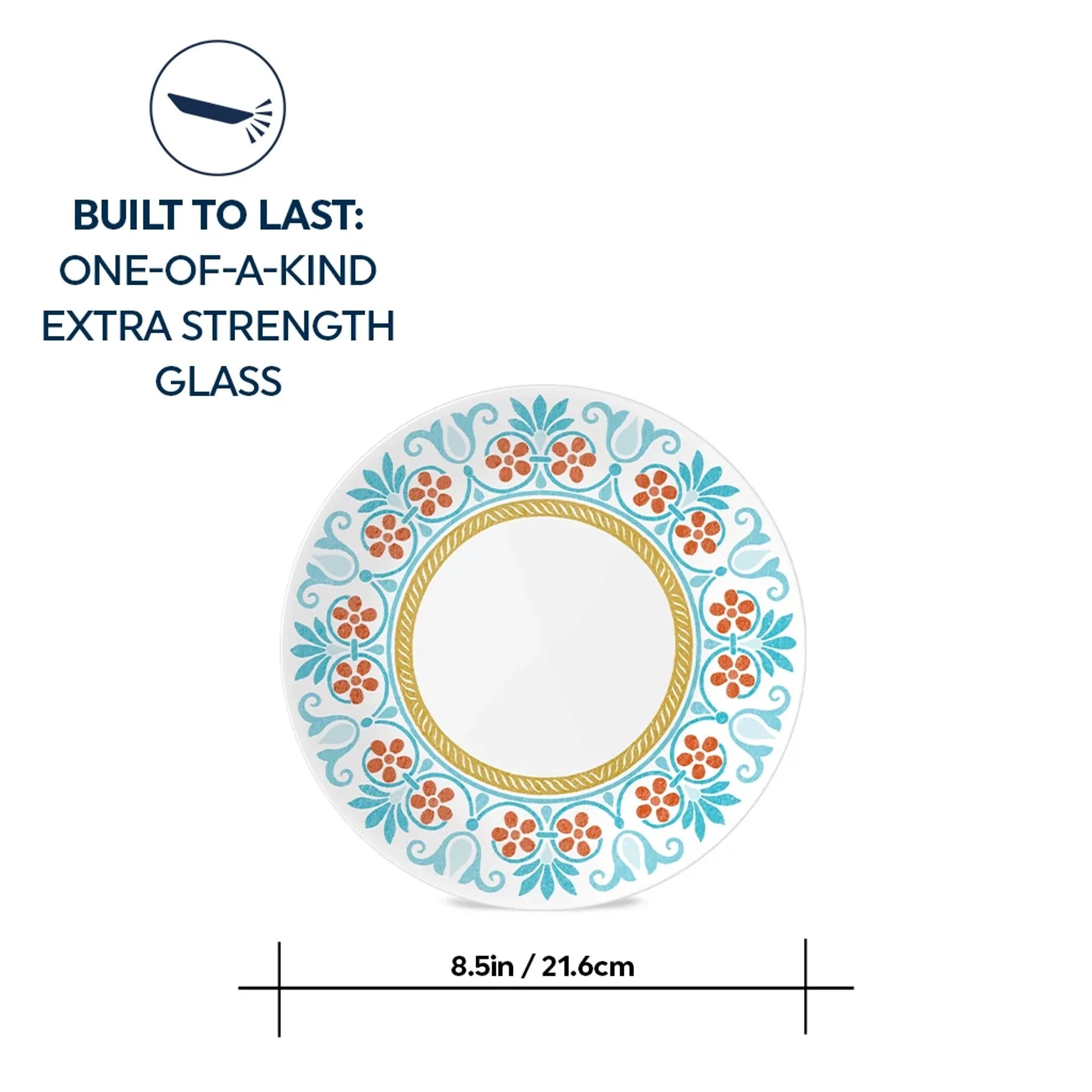 Global Collection Terracotta Dreams 8.5 Salad Plate - Image 2