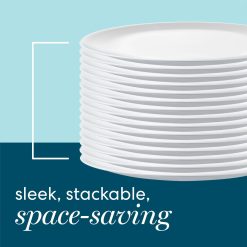 Alternative view of Winter Frost White 6-ounce Mini Dip Bowl