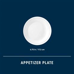 Alternative view of Caspian Lace 6.75 Appetizer Plate, 6-pack