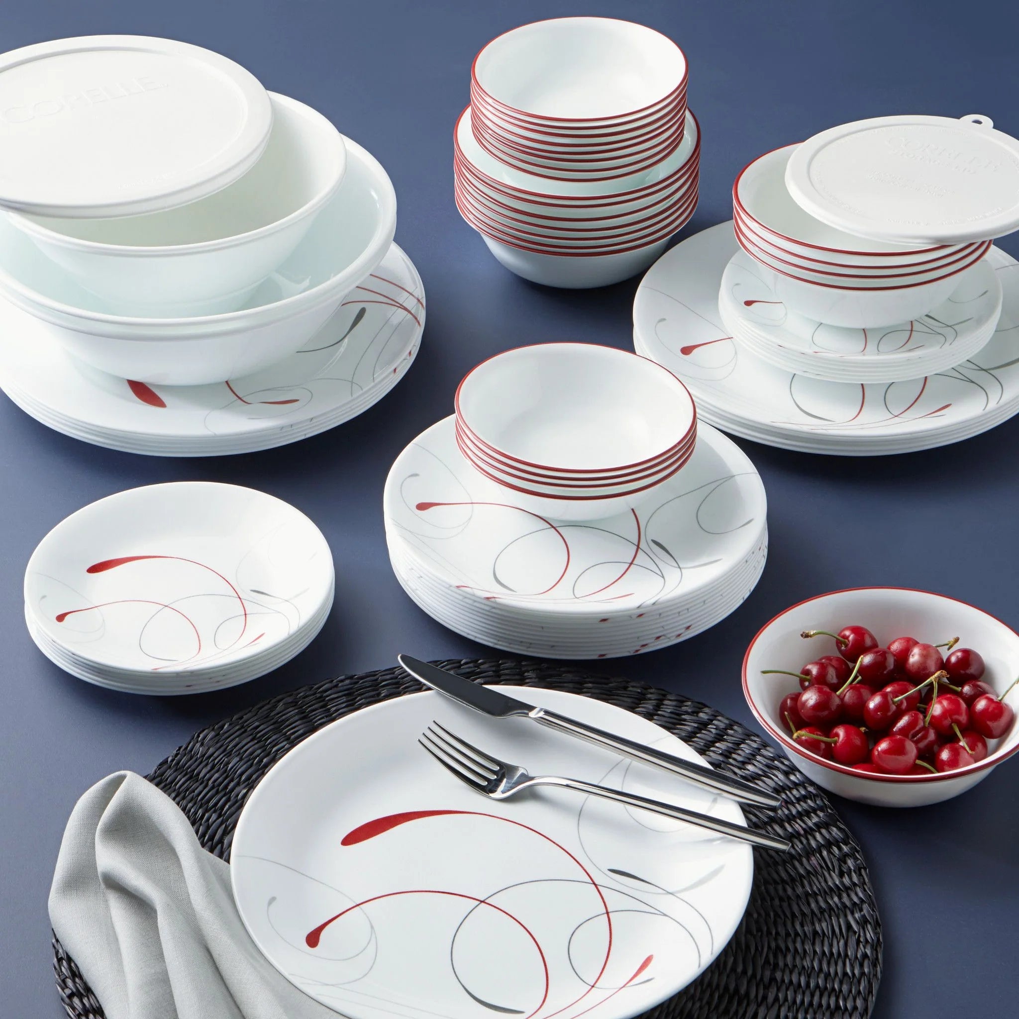 Classic Splendor 78-piece Dinnerware Set, Service for 12 - Image 2
