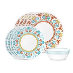 Global Collection Terracotta Dreams 12-piece Dinnerware Set, Service for 4