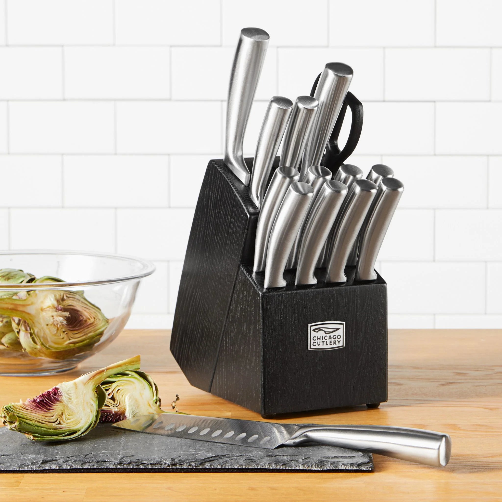 Malden™ 16-piece Stainless Steel Block Set - Image 2