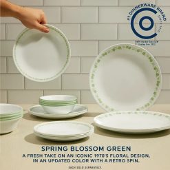 Alternative view of Spring Blossom Green 8.5 Salad Plate
